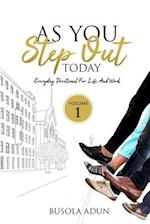 As You Step Out Today: Everyday Devotional for Life and Work 