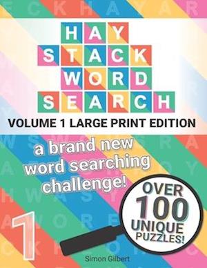 Haystack Word Search - LARGE PRINT edition