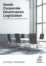 Greek Corporate Governance Legislation: Law 4706/2020 and Regulatory Acts 