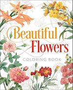 Beautiful Flowers Coloring Book