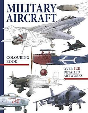 Military Aircraft Colouring Book