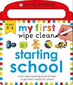 My First Wipe Clean Starting School