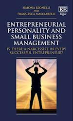 Entrepreneurial Personality and Small Business Management