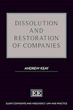 Dissolution and Restoration of Companies