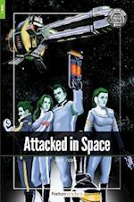 Attacked in Space - Foxton Readers Level 1 (400 Headwords CEFR A1-A2) with free online AUDIO