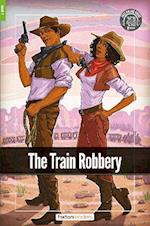 The Train Robbery - Foxton Readers Level 1 (400 Headwords CEFR A1-A2) with free online AUDIO