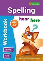 KS1 Spelling Workbook for Ages 6-7 (Year 2) Perfect for learning at home or use in the classroom