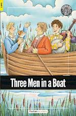 Three Men in a Boat - Foxton Readers Level 3 (900 Headwords CEFR B1) with free online AUDIO