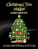 Printable Crafts for Kids (Christmas Tree Maker)