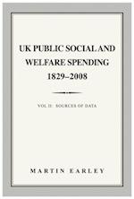 UK Public Social and Welfare Spending 1829 - 2008