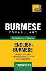 Burmese Vocabulary for English Speakers - 7000 Words