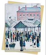 L.S. Lowry: Market Scene Greeting Card Pack
