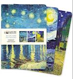 Vincent van Gogh Set of 3 Midi Notebooks