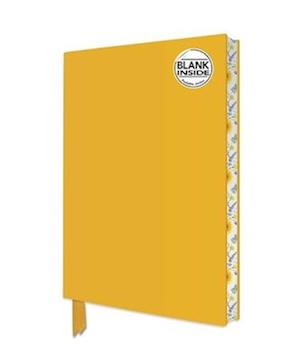 Sunny Yellow Blank Artisan Notebook (Flame Tree Journals)