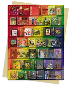 Bodleian Libraries: Rainbow Bookshelf Greeting Card Pack