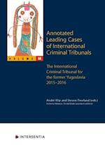Annotated Leading Cases of International Criminal Tribunals - volume 68
