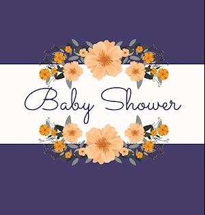 Floral Baby Shower Guest Book (Hardcover)