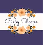 Floral Baby Shower Guest Book (Hardcover)