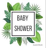 Hardback cover Baby Shower Guest Book
