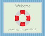 Guest Book for vacation home (Hardcover) 