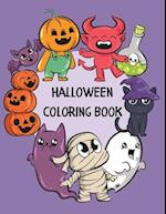 Halloween Coloring Book for Children 