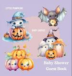 Halloween Baby Shower Guest Book 