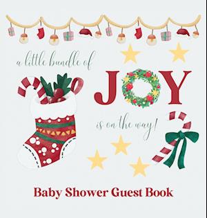 Christmas Baby Shower Guest Book