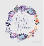 Baby in Bloom, Baby Shower Guest Book 