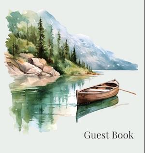 Guest book (hardback) , comments book, guest book to sign, vacation home, holiday home, visitors comment book