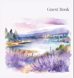 Guest book (hardback) , comments book, guest book to sign, vacation home, holiday home, visitors comment book