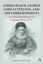 Apphia Peach, George Lord Lyttelton, and 'The Correspondents':