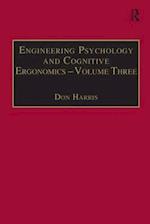 Engineering Psychology and Cognitive Ergonomics