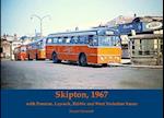Skipton 1967, with Pennine, Laycock, Ribble and West Yorkshire buses