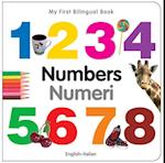 My First Bilingual Book -  Numbers (English-Italian)