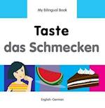 My Bilingual Book - Taste - German-english