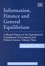 Information, Finance and General Equilibrium
