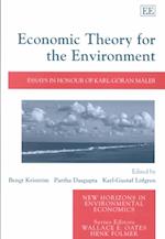 Economic Theory for the Environment