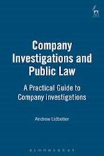 Company Investigations and Public Law