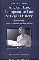 Critical Studies in Ancient Law, Comparative Law and Legal History