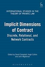 Implicit Dimensions of Contract