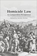 Homicide Law in Comparative Perspective