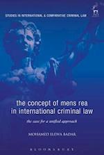 The Concept of Mens Rea in International Criminal Law