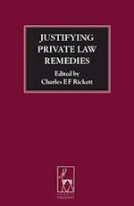 Justifying Private Law Remedies