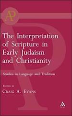 The Interpretation of Scripture in Early Judaism and Christianity