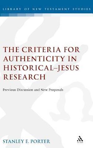 Criteria for Authenticity in Historical-Jesus Research