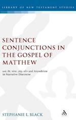 Sentence Conjunctions in the Gospel of Matthew