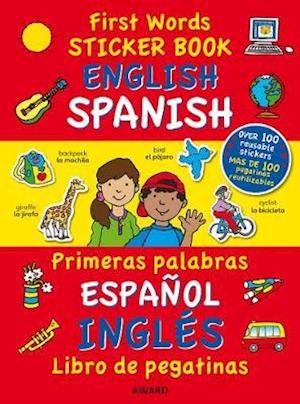 First Words Sticker Books: English/Spanish