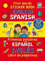 First Words Sticker Books: English/Spanish