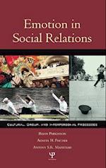 Emotion in Social Relations