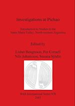 Investigations at Pichao